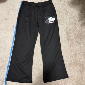 Black Mickey Mouse Sweatpants